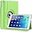 Merkloos iPad Air Case cover 360 graden draaibare hoesje - Groen