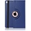 Merkloos iPad Pro 9.7 inch Case met 360ﾰ draaistand cover hoesje - Donker Blauw