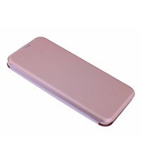 Merkloos iPhone Xr Luxe Rose Goud TPU / Kunststof Flip Cover met Magneetsluiting