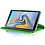 Merkloos Samsung Galaxy Tab A 10.5" SM T590 / T595 2018 Groen Tablet Hoesje met 360° draaistand