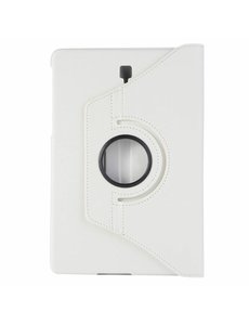 Merkloos Samsung Galaxy Tab S4 10,5 T830 / T835 Wit Tablet Hoesje met 360° draaistand