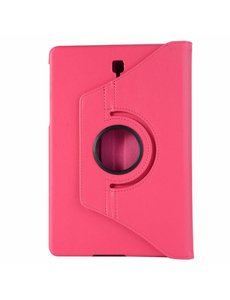 Merkloos Samsung Galaxy Tab S4 10,5 T830 / T835 Roze Tablet Hoesje met 360° draaistand