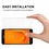 Merkloos Samsung Galaxy J7prime 2 Glazen Screenprotector Tempered Glass  (0.3mm)