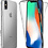 Merkloos iPhone Xs Max Dual TPU Case hoesje 360° Cover 2 in 1 Case ( Voor en Achter) Transparant