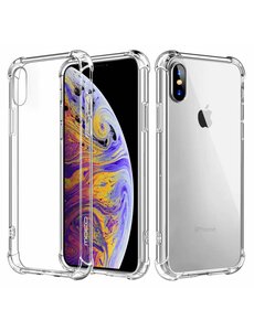 Merkloos Shock Proof TPU Frame hoesje voor de iPhone Xs Max