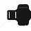 Merkloos Zwart Sportarmband voor iPhone Xs Max