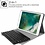 Merkloos Zwart Magnetically Detachable / Wireless Bluetooth Keyboard hoesje met toetsenbord voor Apple iPad (2018) / Air 1 / 2 / iPad Pro 9.7 inch / iPad 2017