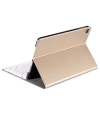 Merkloos Goud Magnetically Detachable / Wireless Bluetooth Keyboard hoesje met toetsenbord voor Apple iPad (2018) / Air 1 / 2 / iPad Pro 9.7 inch / iPad 2017