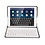 Merkloos Goud Magnetically Detachable / Wireless Bluetooth Keyboard hoesje met toetsenbord voor Apple iPad (2018) / Air 1 / 2 / iPad Pro 9.7 inch / iPad 2017