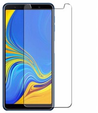 Merkloos Samsung Galaxy A7 (2018) Tempered glass /Beschermglas Screenprotector