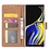 Merkloos Samsung Galaxy Note 9 Flamingo Design  Boek hoesje met pasjesruimte