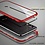 Merkloos Magnetisch iPhone Xs Max hoesje - ROOD - voor iPhone Xs Max