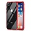 Merkloos Magnetisch iPhone Xs Max hoesje - ROOD - voor iPhone Xs Max