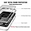 Merkloos Magnetisch iPhone 8+ / 7+ hoesje - ZILVER - voor iPhone 8+ / 7+ (plus versie)
