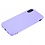 Merkloos iPhone X / Xs Soft Premium TPU Back cover siliconen Hoesje Violet