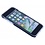 Merkloos iPhone 8+ (Plus) / 7+ (Plus) Transparant Back Anti Drop TPU Hoesje Zwart
