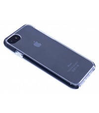Merkloos iPhone 8+ (Plus) / 7+ (Plus) Transparant Back Anti Drop TPU Hoesje Zwart