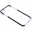 Merkloos iPhone X / Xs Transparant Back Anti Drop TPU Hoesje Zwart