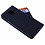 Merkloos Samsung Galaxy J6 Flip Cover met Magneetsluiting en Uitschuifbare Kaartenhouder Zwart