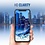 Merkloos iPhone X/Xs Full Glue Screenprotector Adhesive Cover tempered glass Zwart