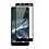 Merkloos Nokia 5.1 full cover Screenprotector Tempered Glass Zwart