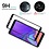 Merkloos Samsung Galaxy A7 2018 full cover Screenprotector Tempered Glass Zwart