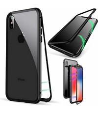 Merkloos Magnetisch hoesje iPhone Xr Case - ZWARTE - voor iPhone Xr