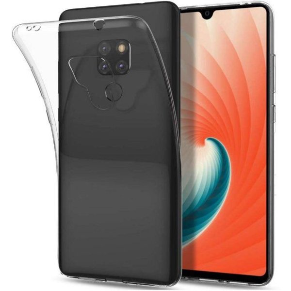 Merkloos Huawei Mate 20 Transparant TPU Back hoesje