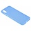 Merkloos iPhone Xs Max Blauw Glitter TPU Back Cover Hoesje