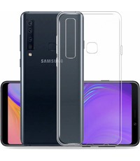 Merkloos Samsung Galaxy A9 2018 Transparant TPU Back hoesje