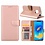 Merkloos Huawei Mate 20 Pro Rose Goud Booktype / Portemonnee TPU Lederen Hoesje