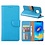 Merkloos Huawei Mate 20 Pro Blauw Booktype / Portemonnee TPU Lederen Hoesje