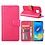 Merkloos Huawei Mate 20 Pro Roze Booktype / Portemonnee TPU Lederen Hoesje