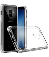 Merkloos Samsung Galaxy J6+ Plus 2018 Anti Shock Back hoesje