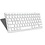 Merkloos Bluetooth 3.0 Keyboard-Toetsenbord voor Smart TV / PC / PS4 / iPad / Tablet / Smartphone Wit