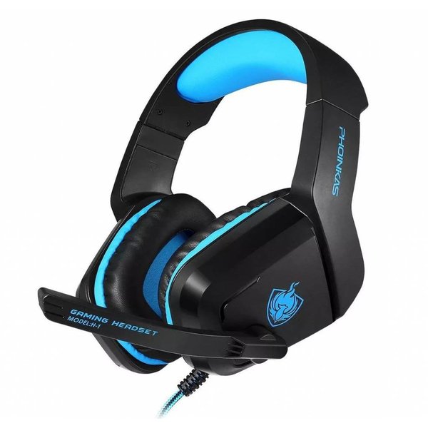 Merkloos Gaming Headset Gaming Hoofdtelefoon met Microfoon voor PS4 - Xbox X Telefoon - PC - Laptop - tablet