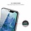 Merkloos iPhone X / Xs Premium Curved 5D Glazen Screenprotector zwart