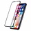 Merkloos iPhone X / Xs Premium Curved 5D Glazen Screenprotector zwart