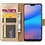 Merkloos Hoesje voor Huawei P Smart (2019) portemonnee hoesje / met opbergvakjes Goud