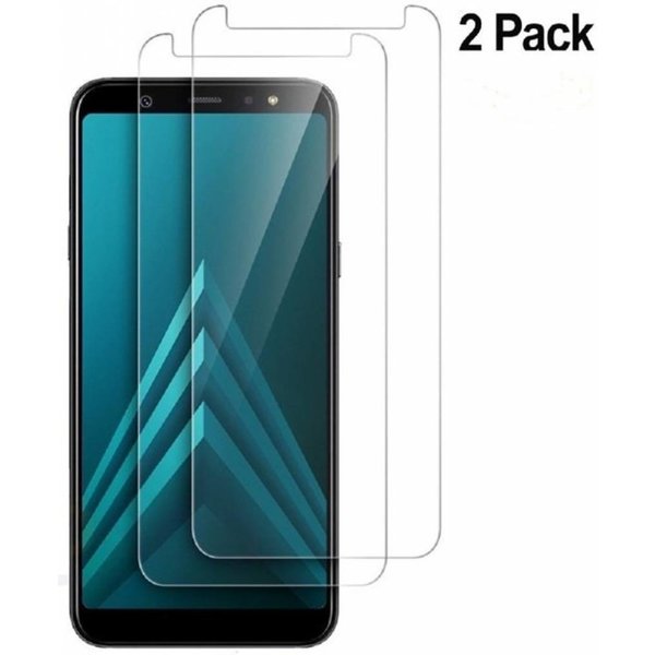 2 Stuks Samsung Galaxy A6 (2018) Beschermglas Tempered glass / Screenprotector