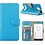 Nokia 7 + (Plus) hoesje book case style / portemonnee case Blauw