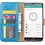 Nokia 7 + (Plus) hoesje book case style / portemonnee case Blauw