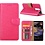 Nokia 7 + (Plus) hoesje book case style / portemonnee case Pink
