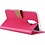 Nokia 7 + (Plus) hoesje book case style / portemonnee case Pink