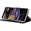 Nokia 7 + (Plus) hoesje book case style / portemonnee case Zwart