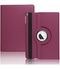  -nieuwe iPad 9.7 (2017) hoesje 360° draaibaar Paars