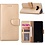 Galaxy J7 2017 portemonnee booktype hoesje Champagne Goud