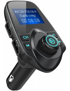  Draadloze Bluetooth Carkit met LED Display T11 inclusief FM transmitter / Display / Handsfree bellen / USB Oplader / MP3 speler