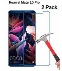  2 Pack - Huawei Mate 10 Pro Screenprotector / GlazenTempered Glass