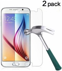  2 Pack - Samsung Galaxy S6 Glazen tempered glass / Screenprotector